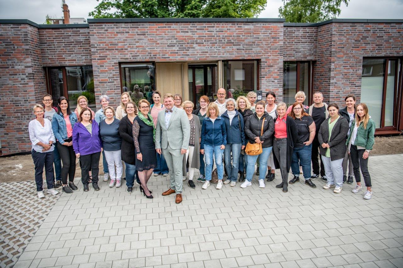 Team des neu eröffneten Hospizes